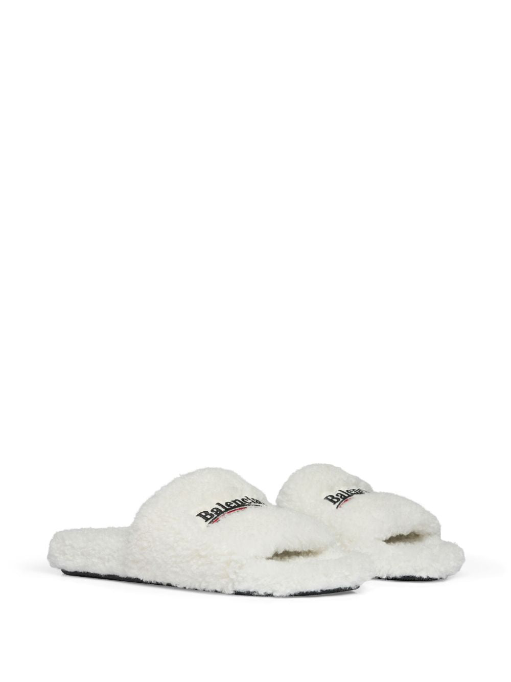 Balenciaga Fur Slides
