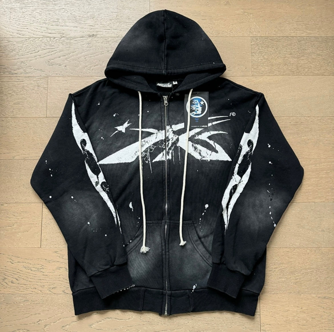 Hellstar Zip Up Hoodie