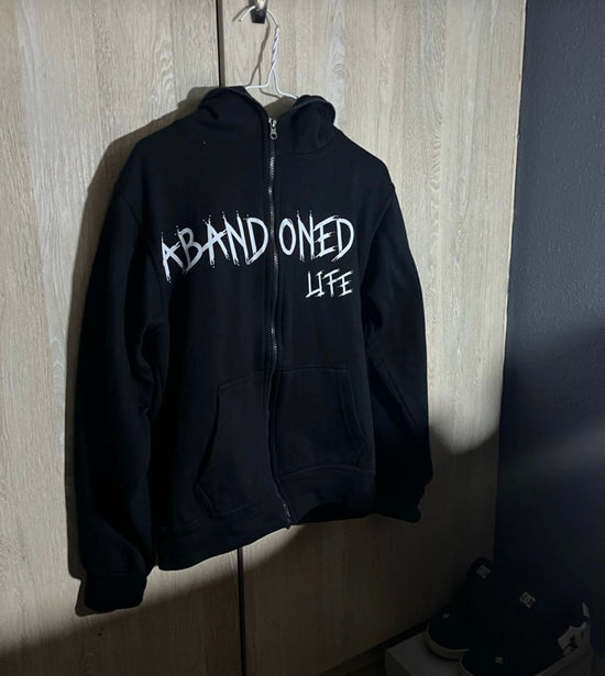 Abandoned Life zip up hoodie